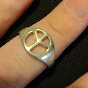 Peace Sign Ring